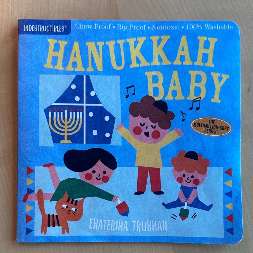 Indestructibles Hanukkah Baby book in perfect condition